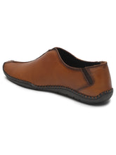 Load image into Gallery viewer, Men&#39;s Tan Texture Leather Flexi 360 Moccasins
