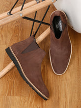 Load image into Gallery viewer, Men Flat Eva Sole Brown Regular Boots
