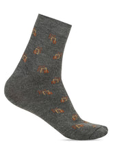 Load image into Gallery viewer, Teakwood Leathers Men's Black Brown Grey Navy Dark Grey Pack Of 5 Cotton Above Ankle Length Socks
