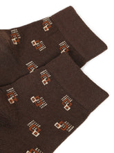 Load image into Gallery viewer, Teakwood Leathers Men's Pack Of 3 Cotton Above Ankle Length Socks
