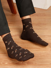 Load image into Gallery viewer, Teakwood Leathers Men's Pack Of 3 Cotton Above Ankle Length Socks
