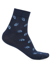 Load image into Gallery viewer, Teakwood Leathers Men's Pack Of 3 Cotton Above Ankle Length Socks
