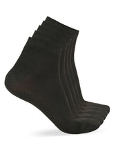 Load image into Gallery viewer, Teakwood Leathers Men's Pack Of 5 Cotton Ankle Length Socks

