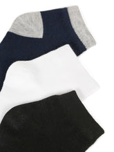 Load image into Gallery viewer, Teakwood Leathers Men's Pack Of 3 Cotton Ankle Length Socks
