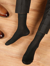 Load image into Gallery viewer, Teakwood Leathers Men's  Pack Of 3 Cotton Above Ankle Length Socks
