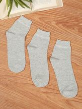 Load image into Gallery viewer, Teakwood Leathers Men's  Pack Of 3 Cotton Above Ankle Length Socks
