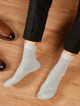Load image into Gallery viewer, Teakwood Leathers Men's  Pack Of 3 Cotton Above Ankle Length Socks
