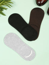 Load image into Gallery viewer, Teakwood Leathers Men's Pack Of 3 Cotton Shoe Liner Socks
