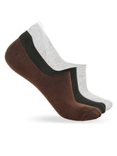 Load image into Gallery viewer, Teakwood Leathers Men's Pack Of 3 Cotton Shoe Liner Socks
