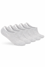 Load image into Gallery viewer, Teakwood Leathers Men's Pack Of 5 Cotton Shoe Liner Socks
