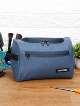 Load image into Gallery viewer, Teakwood Essentials Travel Toiletry Bag
