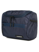 Load image into Gallery viewer, Teakwood Navy Essentials Travel Toiletry Bag
