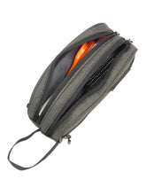 Load image into Gallery viewer, Teakwood  Compact Dual-Zip Travel Toiletry Kit
