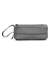 Load image into Gallery viewer, Teakwood  Compact Dual-Zip Travel Toiletry Kit
