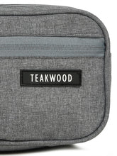 Load image into Gallery viewer, Teakwood  Compact Dual-Zip Travel Toiletry Kit
