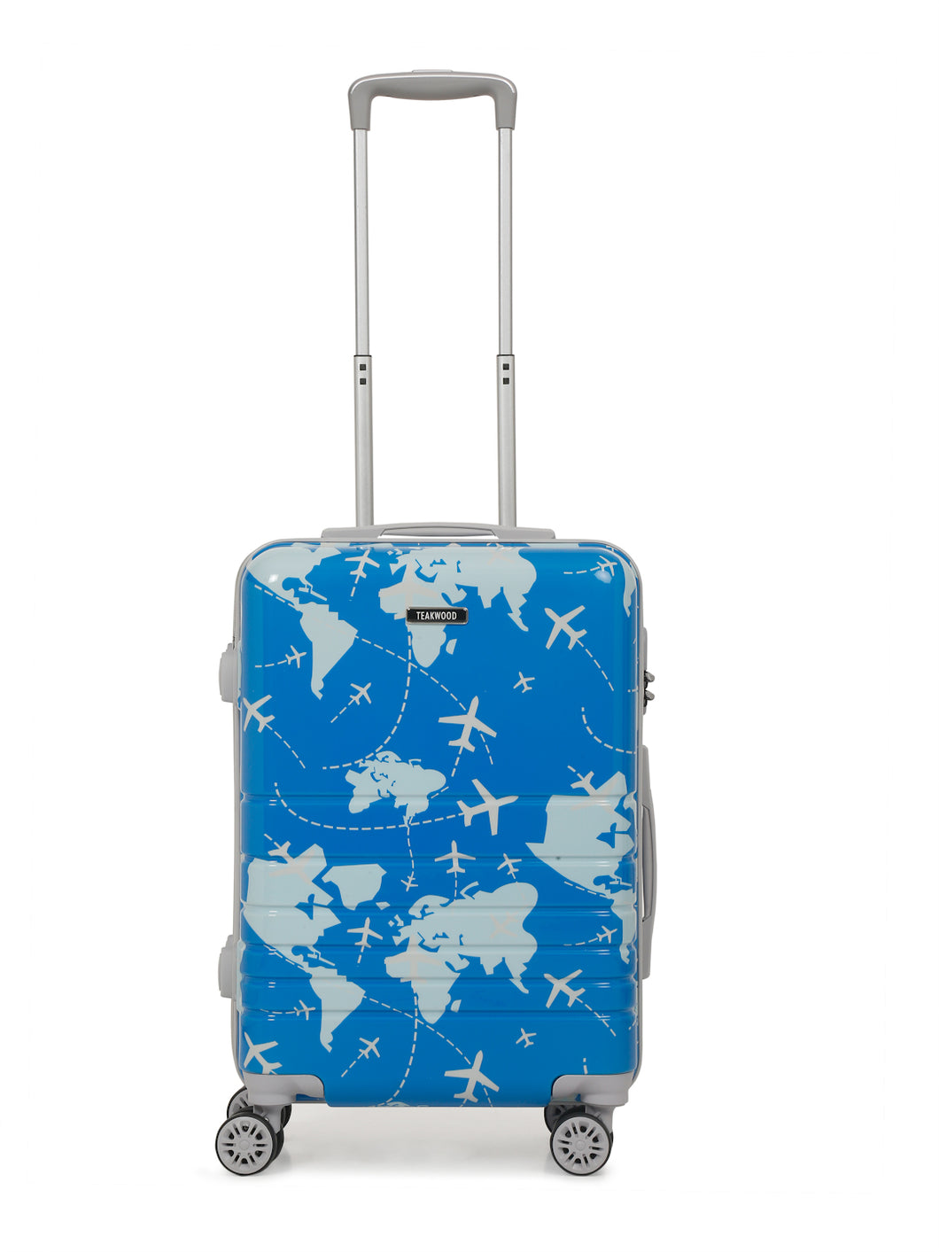 Aeroplane Printed 360 Degree Rotation Hard Cabin Trolley Bag