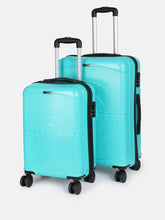 Load image into Gallery viewer, Dart Textured Hard Sided Cabin Sized Trolley Bag

