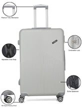 Load image into Gallery viewer, Crown Textured Cabin Hard Trolley Bag 40 ltr
