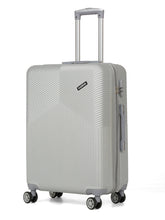Load image into Gallery viewer, Grey Textured Hard-Sided Trolley Bag
