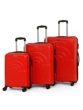 Load image into Gallery viewer, Dart Textured Hard Sided Cabin Sized Trolley Bag
