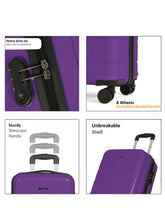 Load image into Gallery viewer, 360 Degree Rotation Hard Cabin Trolley Bag
