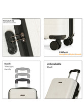 Load image into Gallery viewer, 360 Degree Rotation Hard Cabin Trolley Bag
