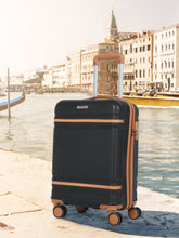 Load image into Gallery viewer, Teakwood Unisex Solid Hard Sided Cabin Florida Trolley Bag
