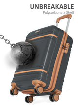 Load image into Gallery viewer, Teakwood Unisex Solid Hard Sided Cabin Florida Trolley Bag
