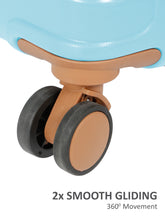 Load image into Gallery viewer, Teakwood Unisex Solid Hard Sided Cabin Florida Trolley Bag
