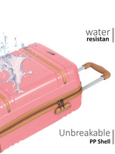 Load image into Gallery viewer, Teakwood Unisex Solid Hard Sided Cabin Florida Trolley Bag
