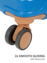 Load image into Gallery viewer, Teakwood Unisex Solid Hard Sided Cabin Florida Trolley Bag
