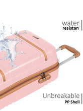 Load image into Gallery viewer, Teakwood Unisex Solid Hard Sided Cabin Florida Trolley Bag
