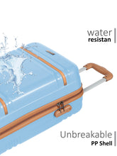 Load image into Gallery viewer, Teakwood Unisex Solid Hard Sided Cabin Florida Trolley Bag
