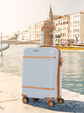 Load image into Gallery viewer, Teakwood Unisex Solid Hard Sided Cabin Florida Trolley Bag
