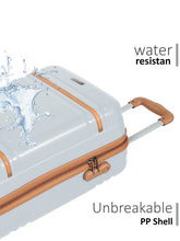 Load image into Gallery viewer, Teakwood Unisex Solid Hard Sided Cabin Florida Trolley Bag
