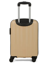 Load image into Gallery viewer, Teakwood Travel Trolley Luggage with 360° Dual Spinner Wheels, Unbreakable Hard Shell Body, Scratch-Resistant Finish, Side Combination Lock, Heavy-Duty Smooth Zippers, Mesh Organizer &amp; Elastic Cross Straps, Small, Multicolor

