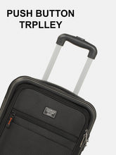 Load image into Gallery viewer, Teakwood Travel Trolley Luggage with 360° Dual Spinner Wheels, Unbreakable Hard Shell Body, Scratch-Resistant Finish, Side Combination Lock, Heavy-Duty Smooth Zippers, Mesh Organizer &amp; Elastic Cross Straps, Small, Multicolor
