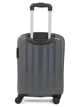 Load image into Gallery viewer, Teakwood Travel Trolley Luggage with 360° Dual Spinner Wheels, Unbreakable Hard Shell Body, Scratch-Resistant Finish, Side Combination Lock, Heavy-Duty Smooth Zippers, Mesh Organizer &amp; Elastic Cross Straps, Small, Multicolor
