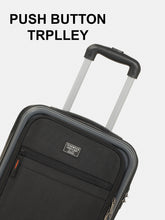 Load image into Gallery viewer, Teakwood Travel Trolley Luggage with 360° Dual Spinner Wheels, Unbreakable Hard Shell Body, Scratch-Resistant Finish, Side Combination Lock, Heavy-Duty Smooth Zippers, Mesh Organizer &amp; Elastic Cross Straps, Small, Multicolor
