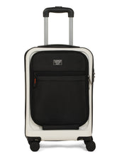 Load image into Gallery viewer, Teakwood Travel Trolley Luggage with 360° Dual Spinner Wheels, Unbreakable Hard Shell Body, Scratch-Resistant Finish, Side Combination Lock, Heavy-Duty Smooth Zippers, Mesh Organizer &amp; Elastic Cross Straps, Small, Multicolor
