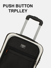 Load image into Gallery viewer, Teakwood Travel Trolley Luggage with 360° Dual Spinner Wheels, Unbreakable Hard Shell Body, Scratch-Resistant Finish, Side Combination Lock, Heavy-Duty Smooth Zippers, Mesh Organizer &amp; Elastic Cross Straps, Small, Multicolor
