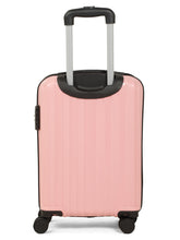Load image into Gallery viewer, Teakwood Travel Trolley Luggage with 360° Dual Spinner Wheels, Unbreakable Hard Shell Body, Scratch-Resistant Finish, Side Combination Lock, Heavy-Duty Smooth Zippers, Mesh Organizer &amp; Elastic Cross Straps, Small, Multicolor
