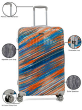 Load image into Gallery viewer, Textured &amp; Printed 360 Degree Rotation Hard large-Sized Trolley
