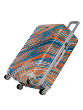 Load image into Gallery viewer, Textured &amp; Printed 360 Degree Rotation Hard large-Sized Trolley
