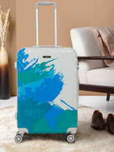 Load image into Gallery viewer, Abstract Printed Hard Trolley Bag
