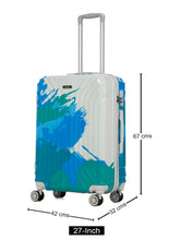 Load image into Gallery viewer, Abstract Printed Hard Trolley Bag
