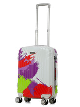 Load image into Gallery viewer, Abstract Printed Small Hard Trolley Bag
