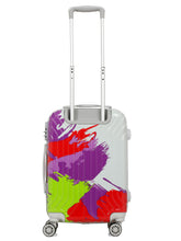 Load image into Gallery viewer, Abstract Printed Small Hard Trolley Bag
