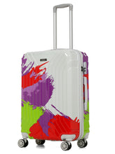 Load image into Gallery viewer, Abstract Printed Medium Hard Trolley Bag
