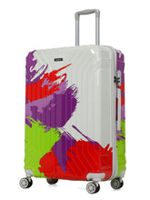 Load image into Gallery viewer, Abstract Printed Large Hard Trolley Bag
